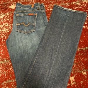 7 for all mankind bootcut jeans.